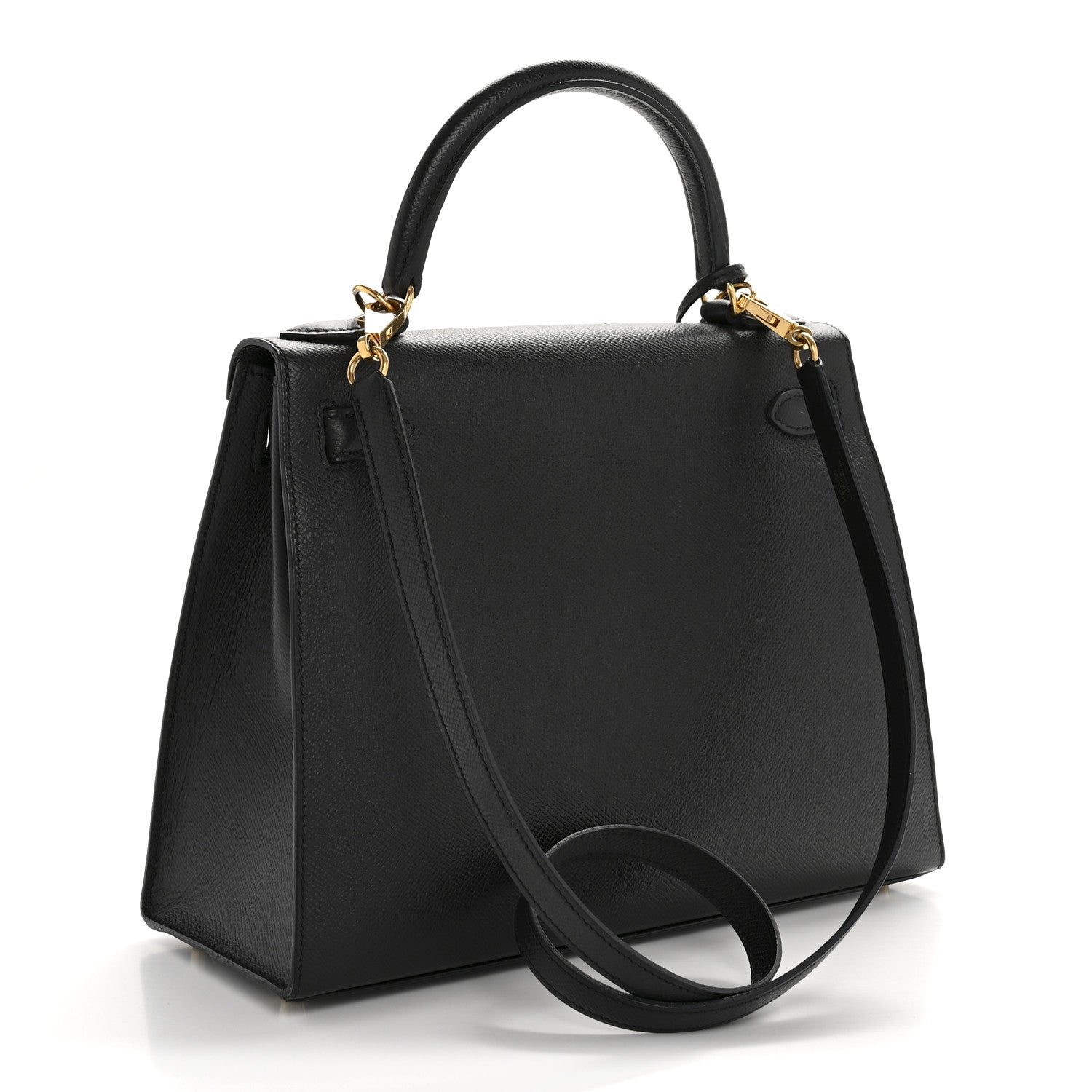 Hermes Epsom Kelly Sellier 28 Black 3 of 12