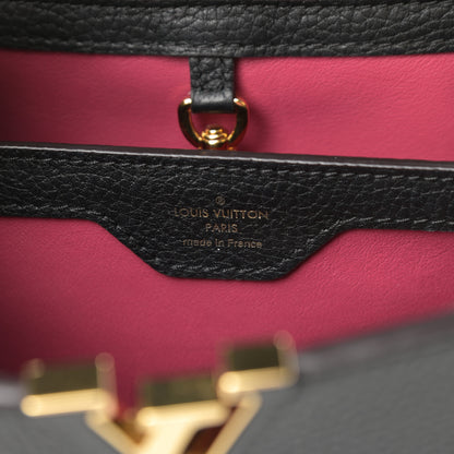 Louis Vuitton Taurillon Capucines BB Black 6 of 11