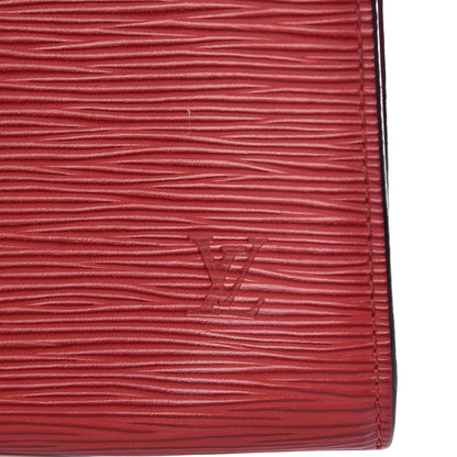 Louis Vuitton Epi Pochette Accessories 24 Castillan Red 8 of 13