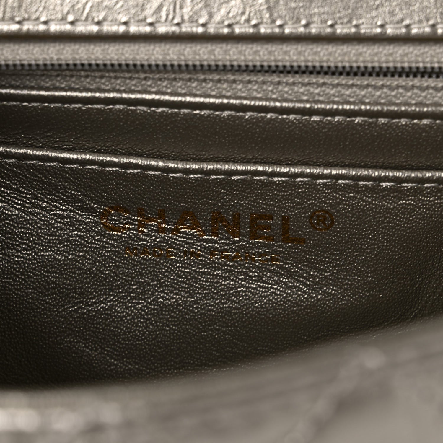 Chanel Metallic Aged Calfskin Quilted 2.55 Reissue Mini Flap Light Gold 6 of 10