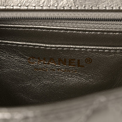 Chanel Metallic Aged Calfskin Quilted 2.55 Reissue Mini Flap Light Gold 6 of 10