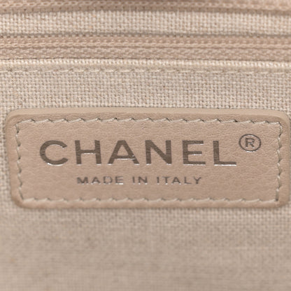 Chanel Mixed Fibers Medium Deauville Tote Beige 7 of 16