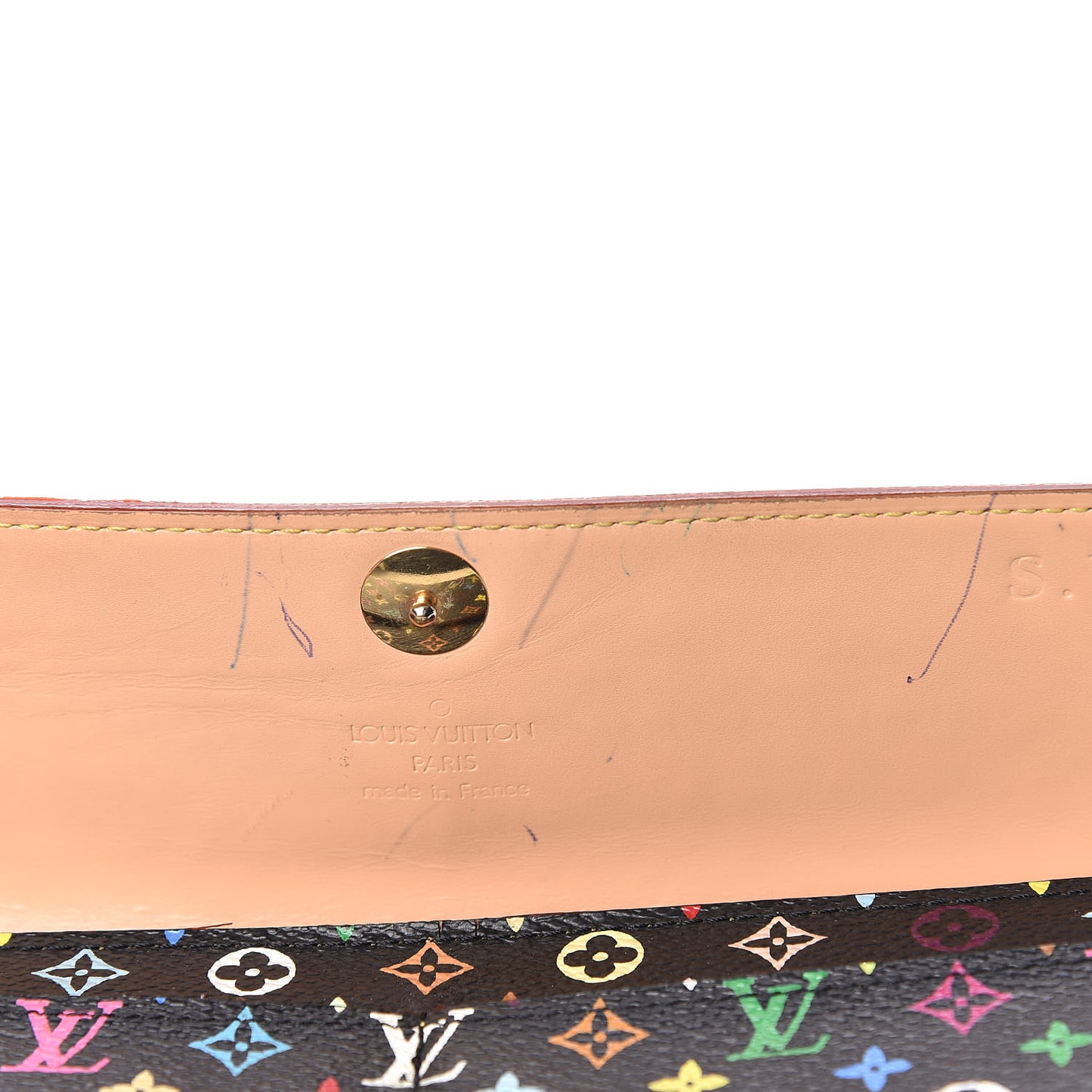 Monogram Multicolor Sarah Wallet Black Grenade