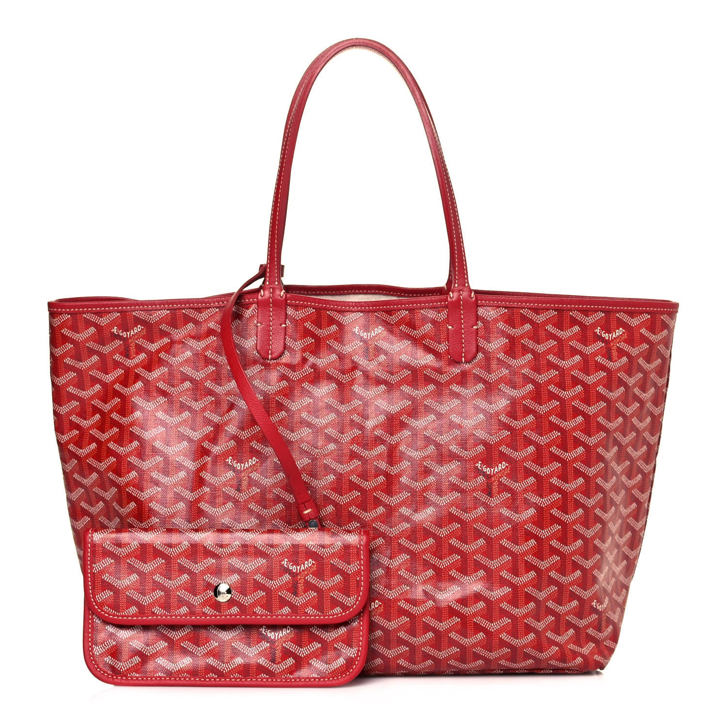 Goyard Goyardine Saint Louis PM Red 1 of 12