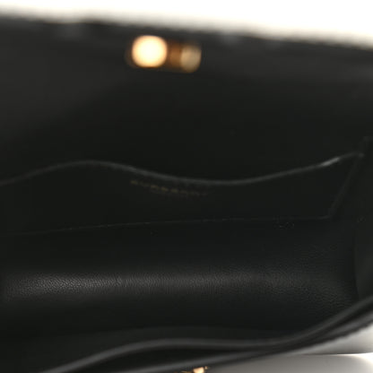 Burberry Calfskin TB Bum Bag Black 5 of 12
