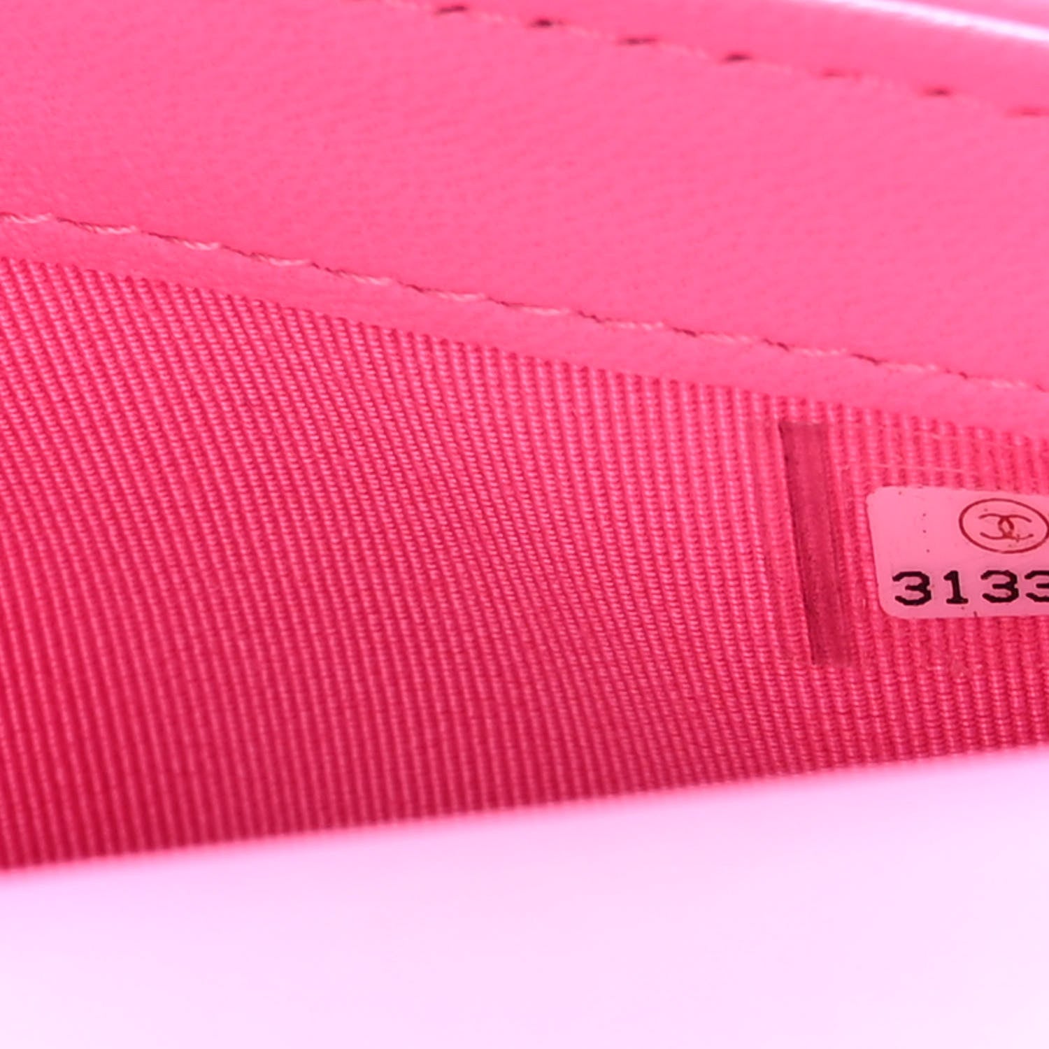 Chanel Lambskin Quilted Flap Phone Holder With Chain Neon Pink 8 of 12