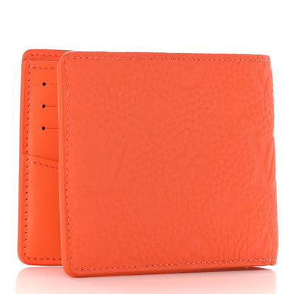 Louis Vuitton Taurillon Slender Wallet Orange 3 of 6