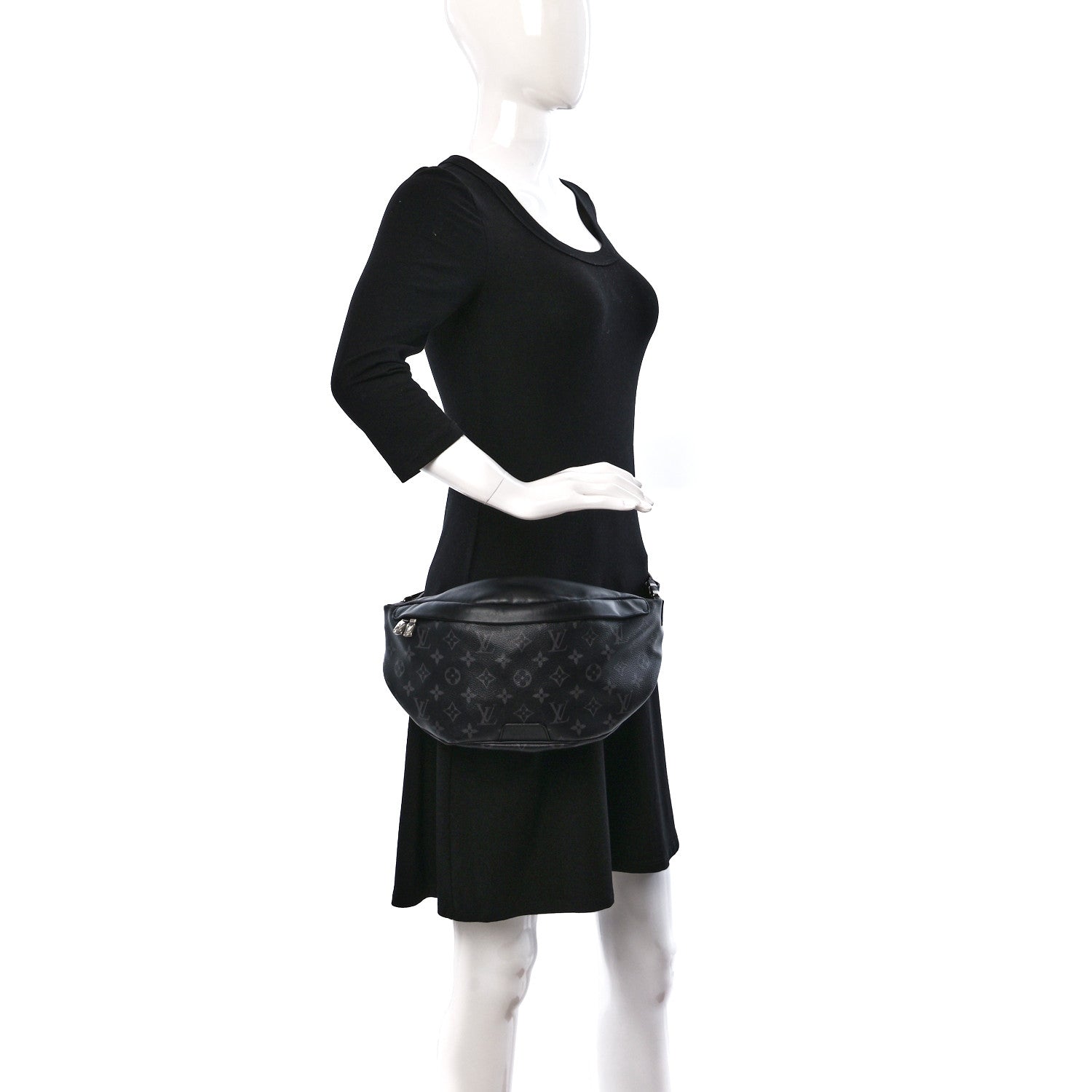 Louis Vuitton Monogram Eclipse Discovery Bumbag 2 of 9