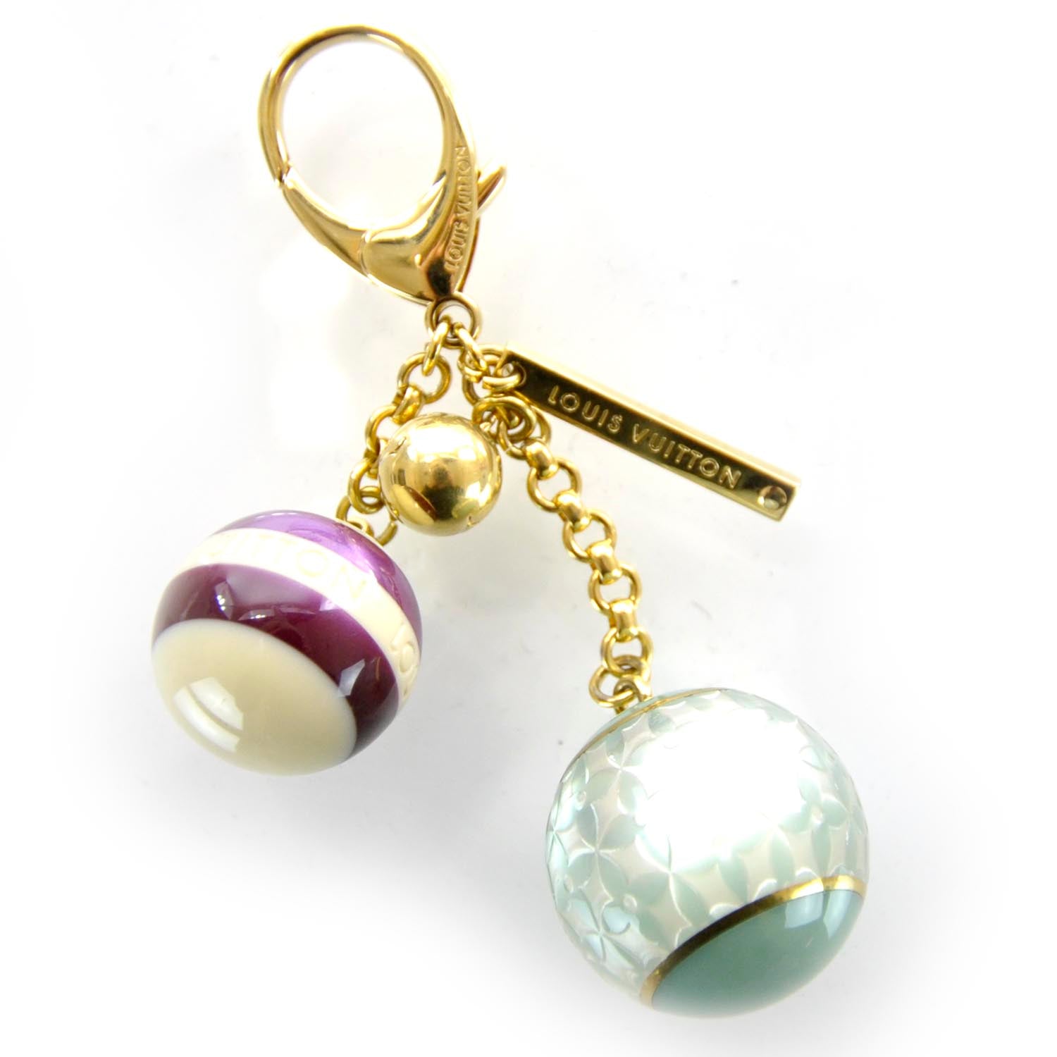Louis Vuitton Mini Lin Bag Charm 1 of 4