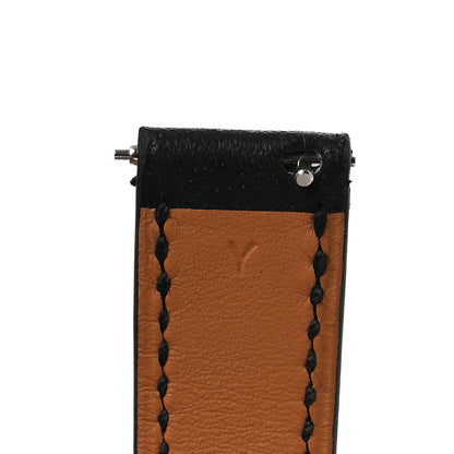 Hermes Swift Mini Heure H Single Tour Watch Strap SH Black 6 of 8