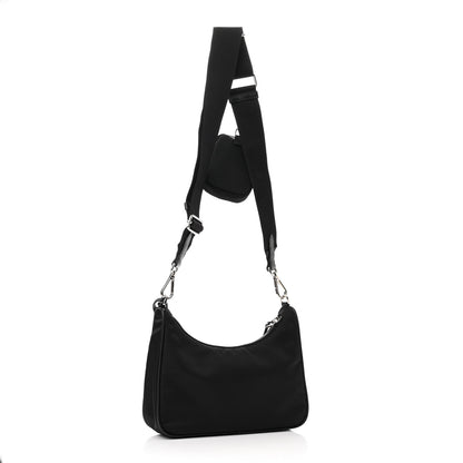 Prada Nylon Re-Edition 2005 Shoulder Bag Black 3 of 9