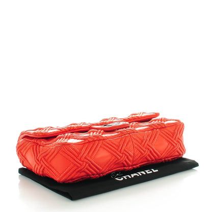 Chanel Lambskin Walk Of Fame Flap Red 4 of 8