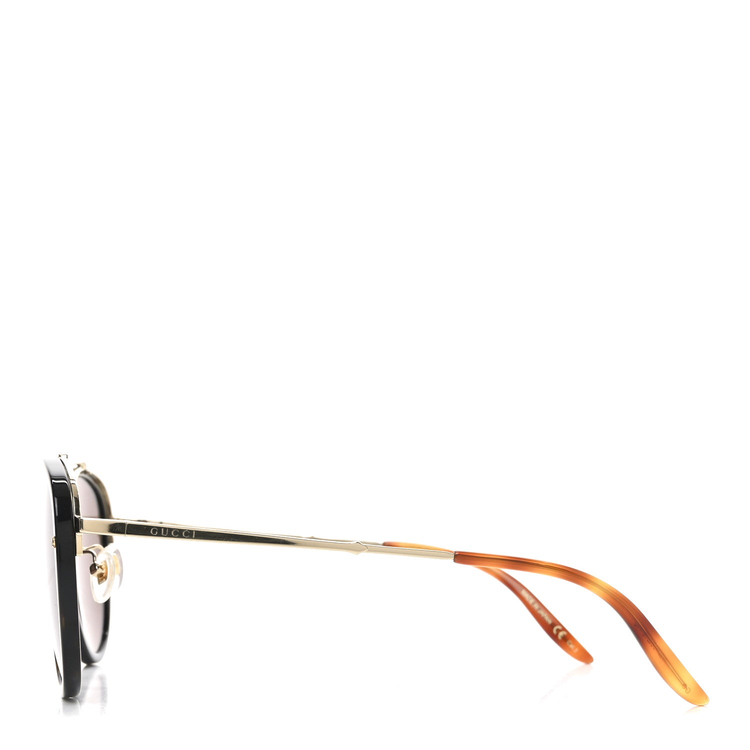 Gucci Aviator Sunglasses GG0662S Black 3 of 8