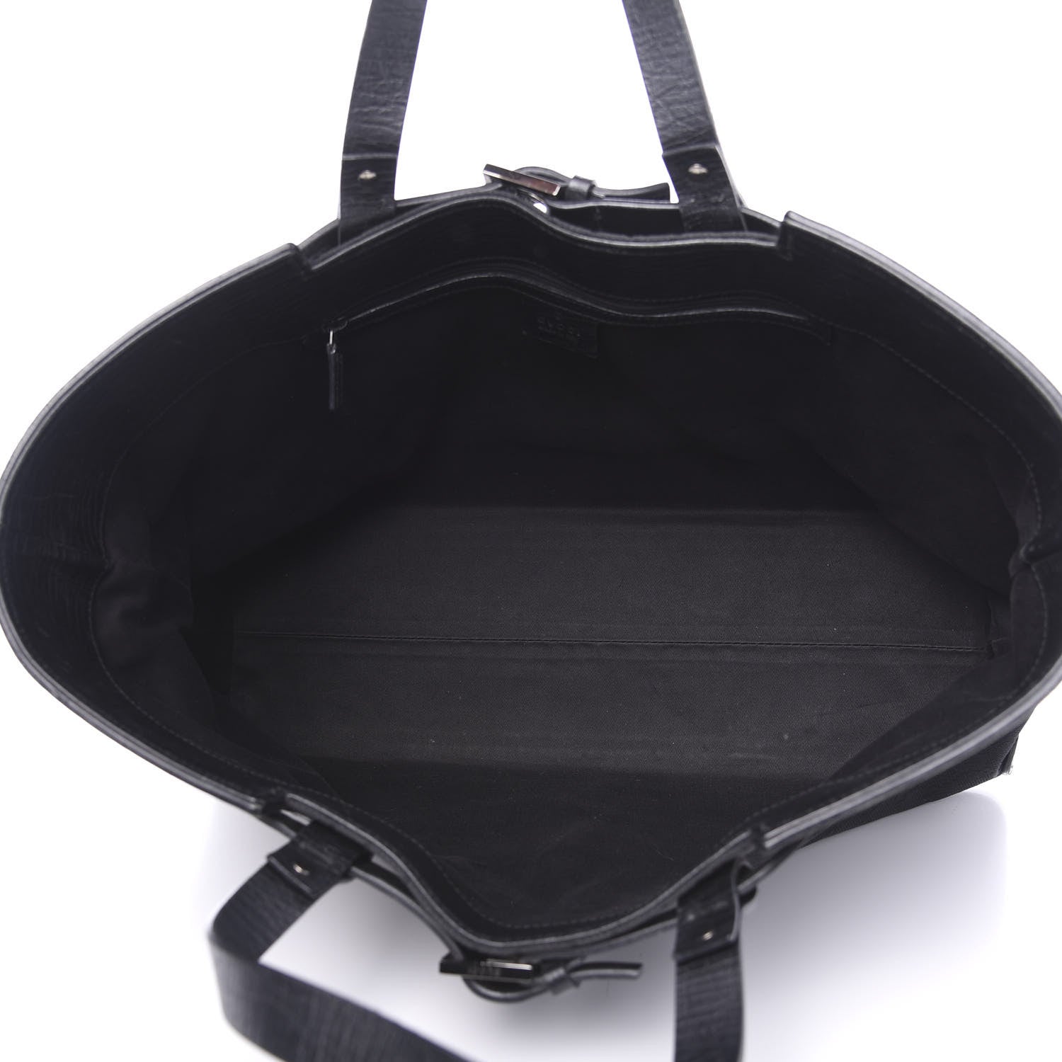 Gucci Monogram Large Tote Black 4 of 11