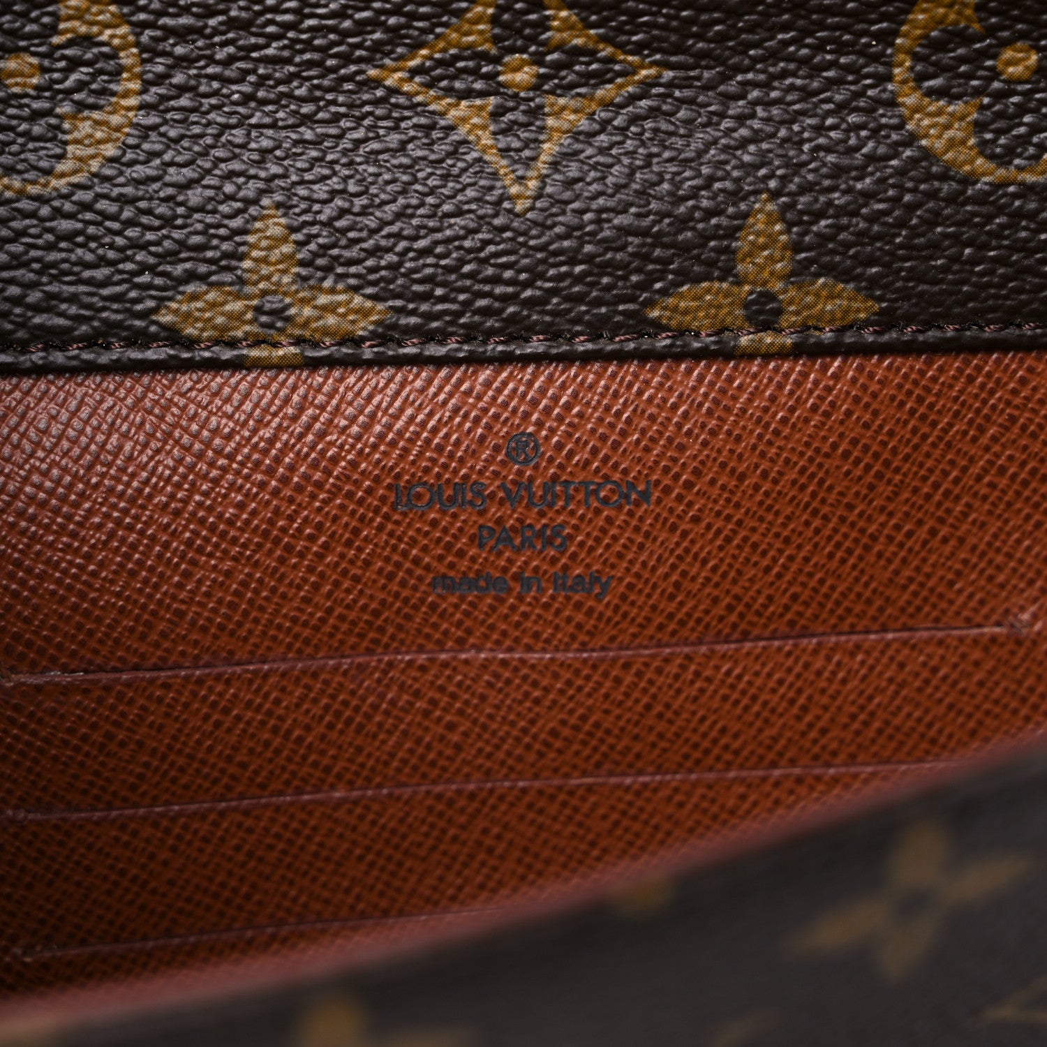 Louis Vuitton Monogram SC Slim Clutch 8 of 14