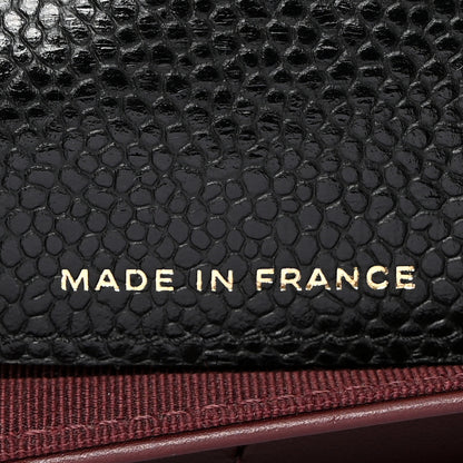 Chanel Caviar Quilted Long Flap Wallet Black 7 of 9