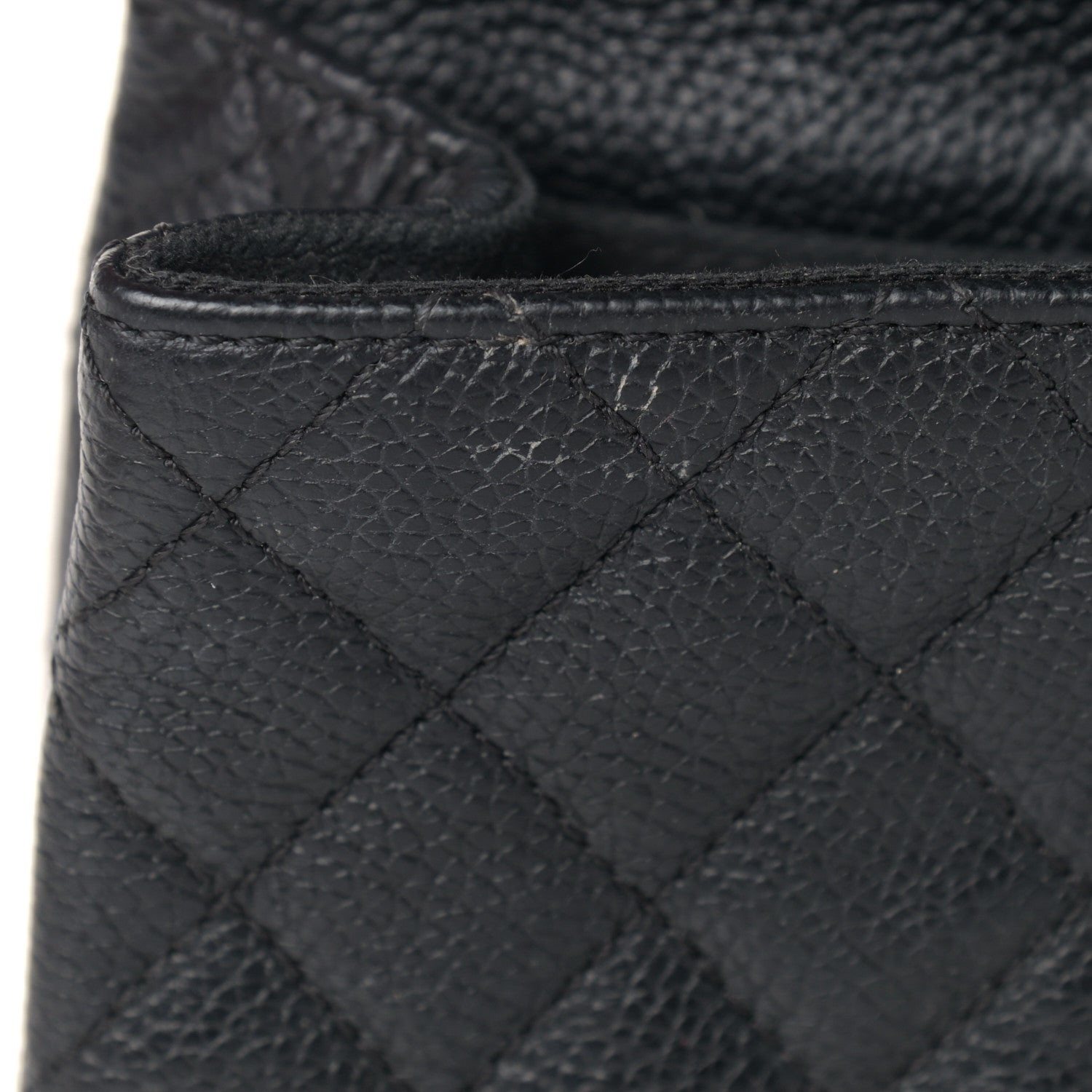 Chanel Grained Calfskin Quilted 2.55 Reissue Flap Belt Bag Clutch Black 11 of 12