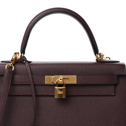 Hermes Epsom Kelly Sellier 28 Rouge Sellier 10 of 11