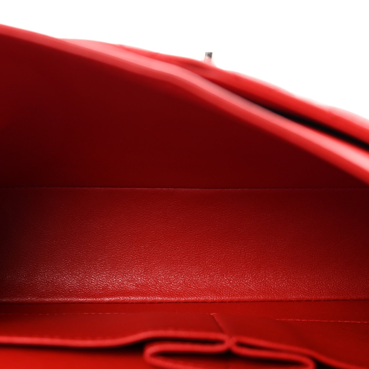 Chanel Lambskin Quilted Medium Double Flap Red 5 of 10