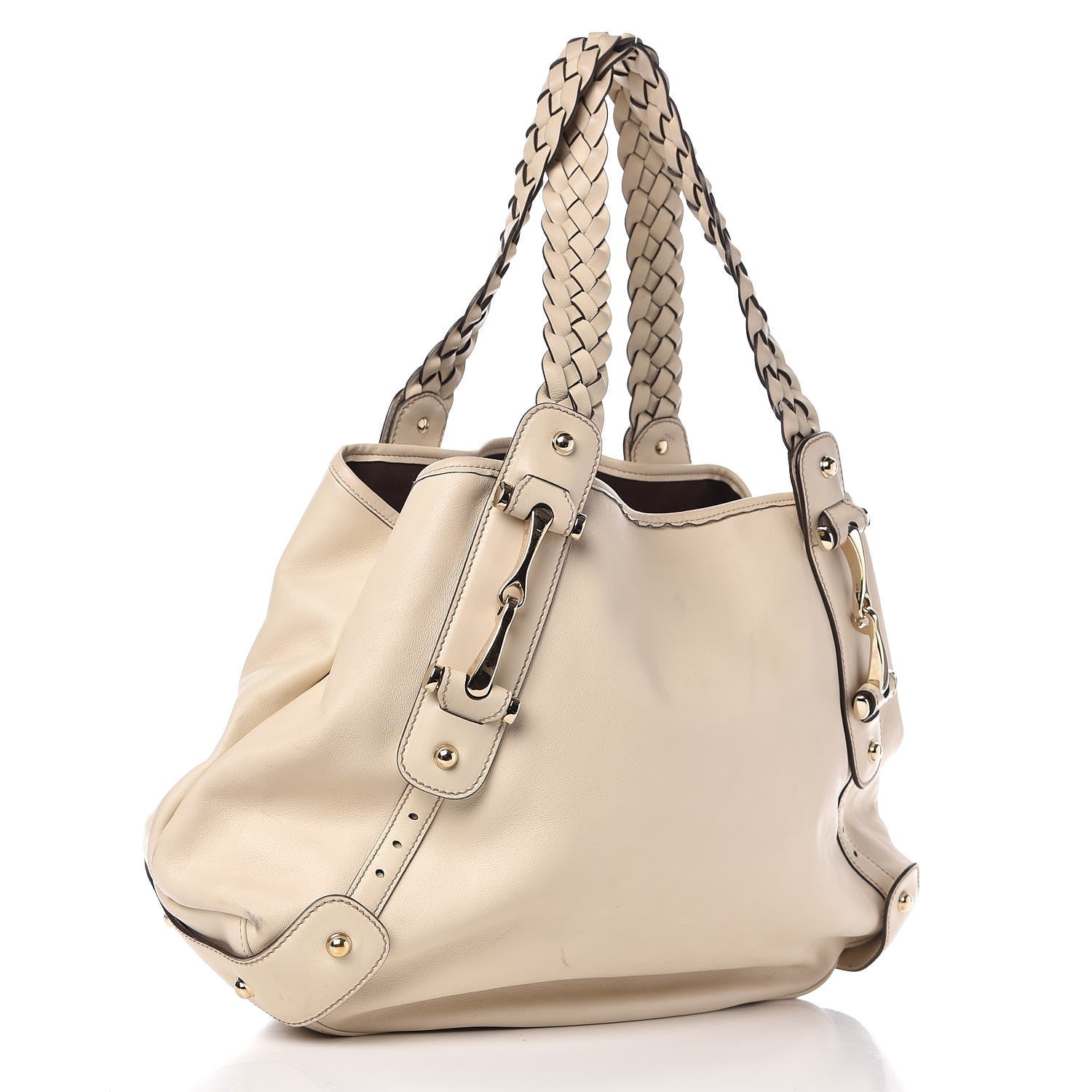 Gucci Calfskin Medium Pelham Shoulder Bag Ivory 3 of 13