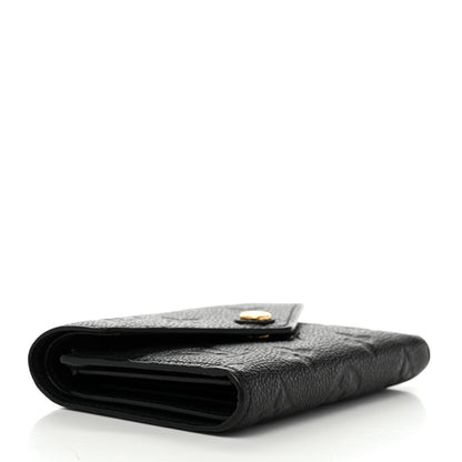 Louis Vuitton Empreinte Victorine Wallet Black 3 of 8