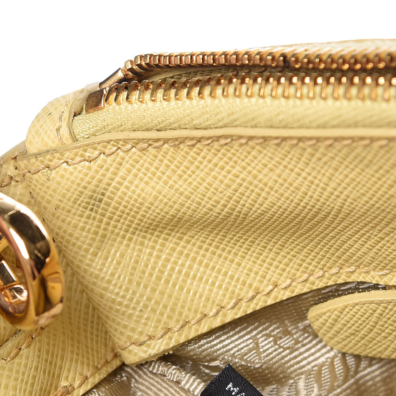 Prada Saffiano Large Galleria Double Zip Tote Ginestra 9 of 23