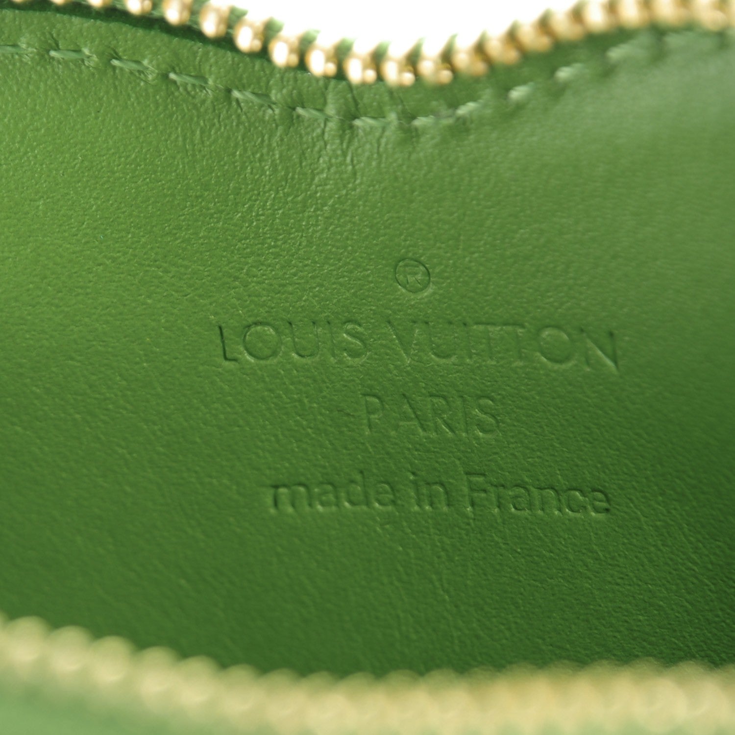 Cartier LOUIS VUITTON Vernis Heart Coin Purse Vert Tonic 6 of 7