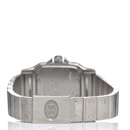 Cartier Stainless Steel 24mm Santos de Galbee Quartz Watch Cream 4 of 6