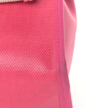 Hermes Toile H Berline Vache Hunter Herbag Zip 31 PM Rouge Sellier Rose Shocking 6 of 7