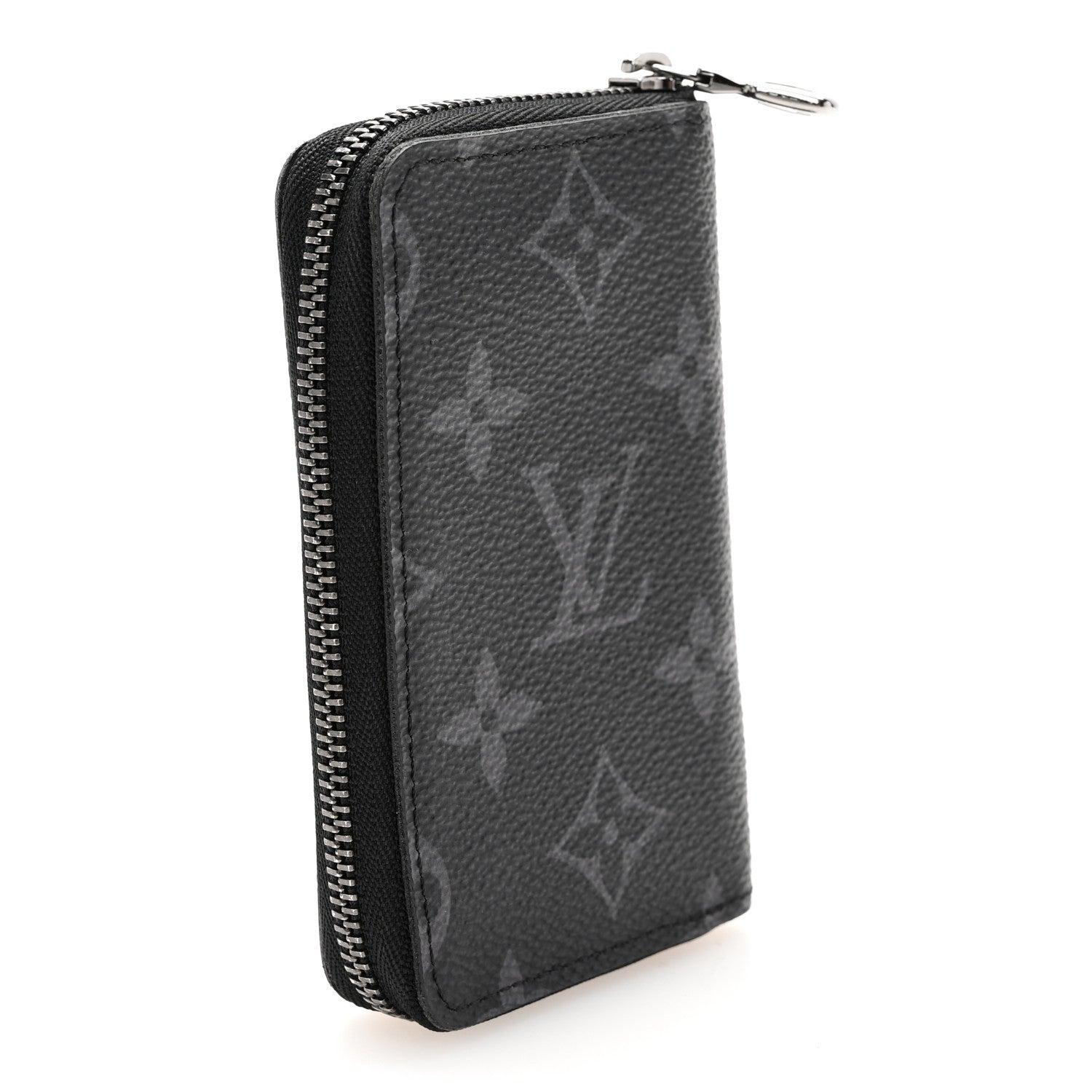 Louis Vuitton Monogram Eclipse Zippy Coin Purse Vertical 3 of 8
