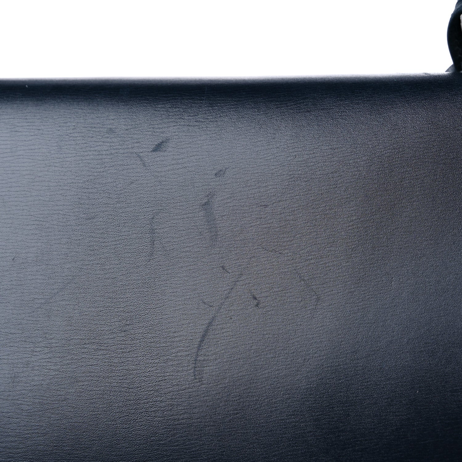 Hermes Box Kelly Retourne 35 Indigo 14 of 18