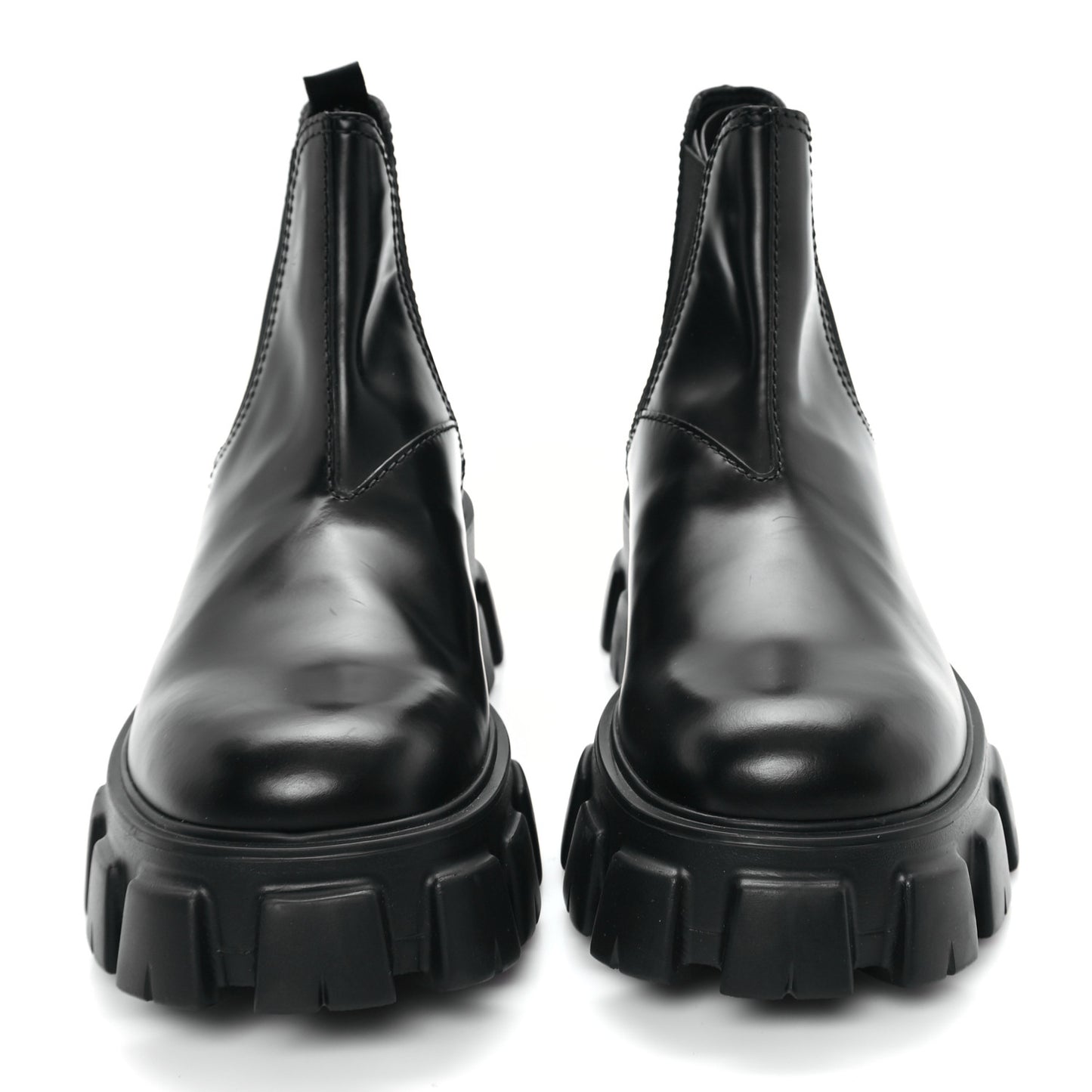 Spazzolato Rois Mens Monolith Chelsea 55mm Ankle Boots 10.5 Black