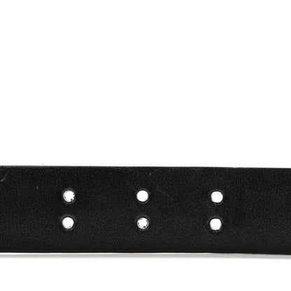 Gucci Calfskin Horsebit Buckle Belt 90 36 Black 5 of 6