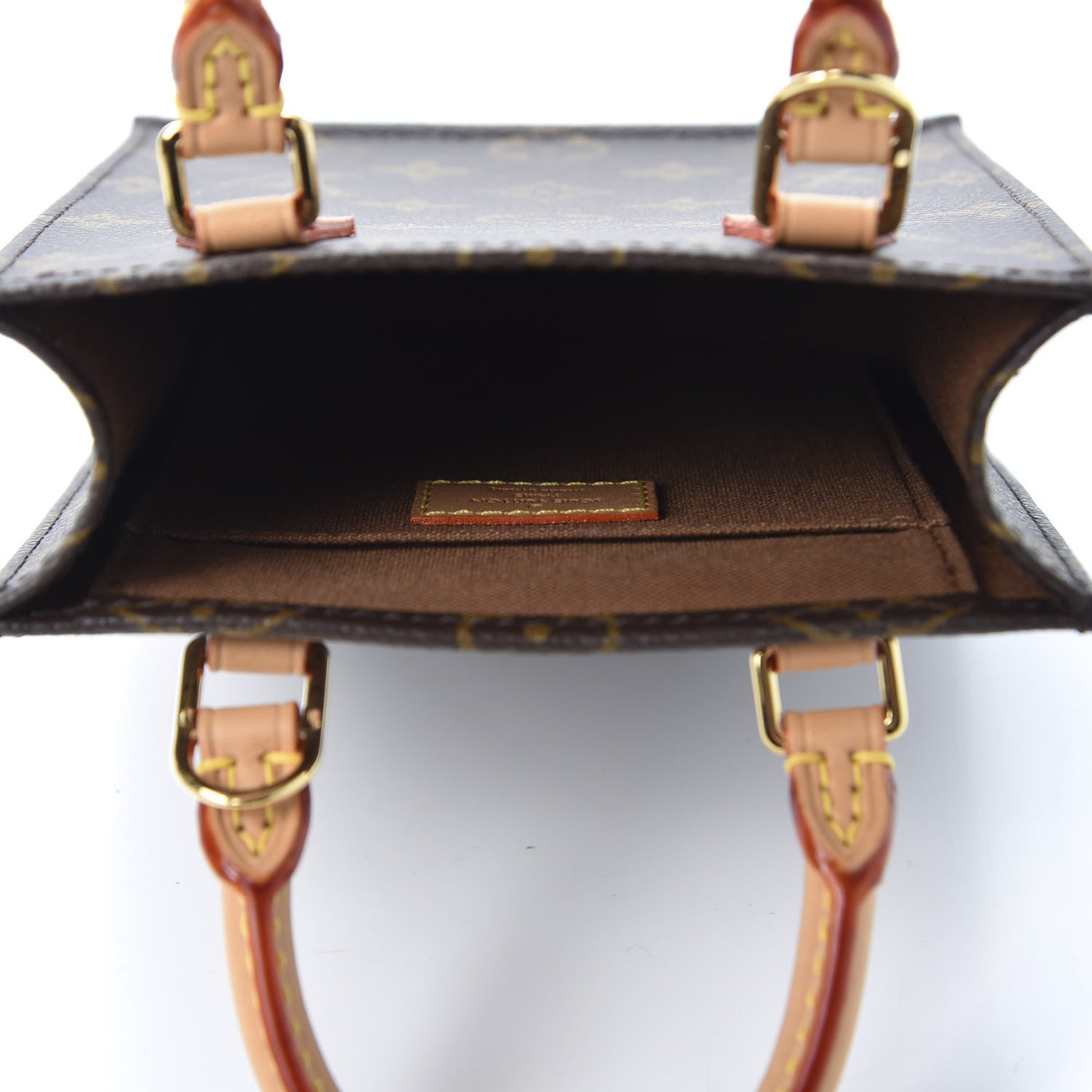 Louis Vuitton Monogram Petit Sac Plat 4 of 8