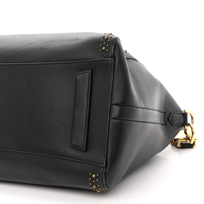 Givenchy Calfskin Medium Studded Antigona Black 10 of 13