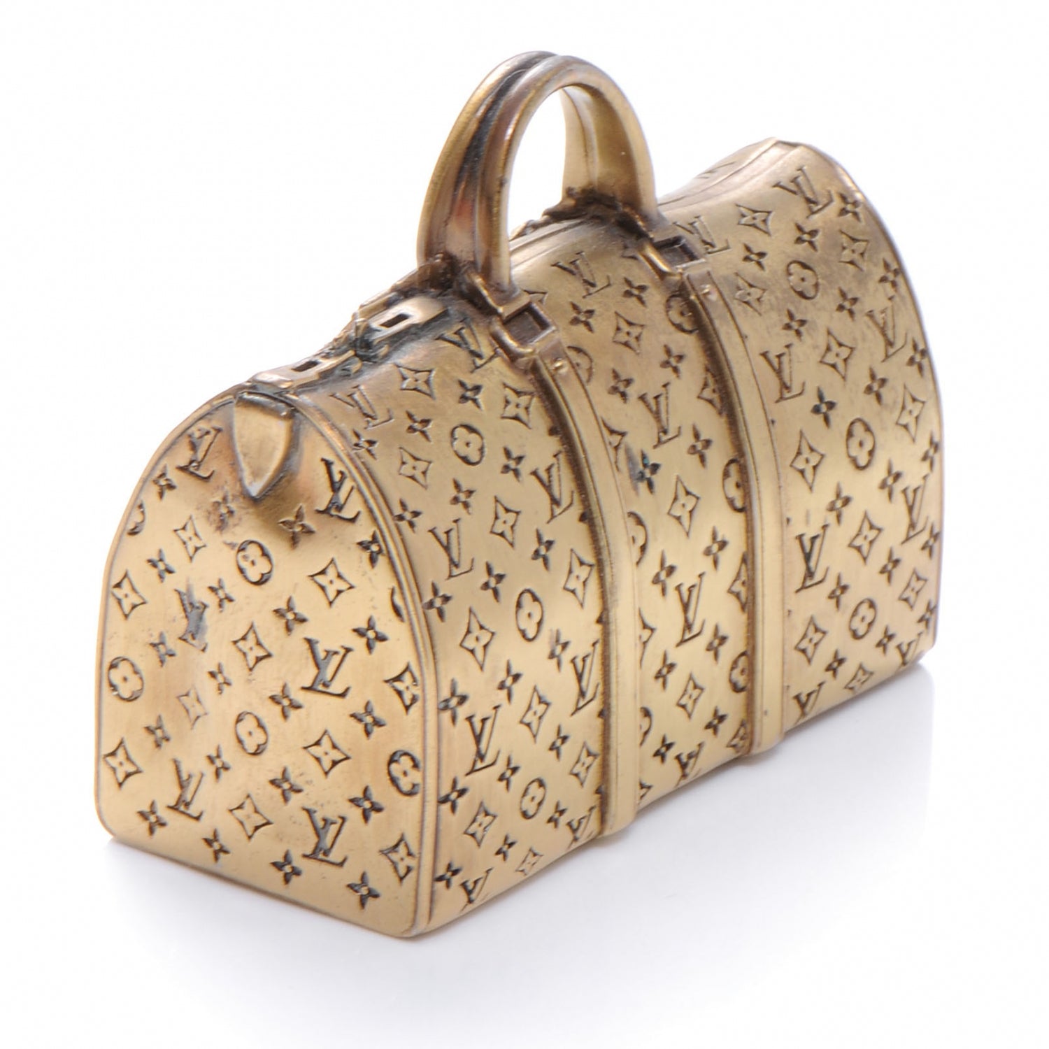 Louis Vuitton Brass Keepall Paperweight VIP gift 3 of 5
