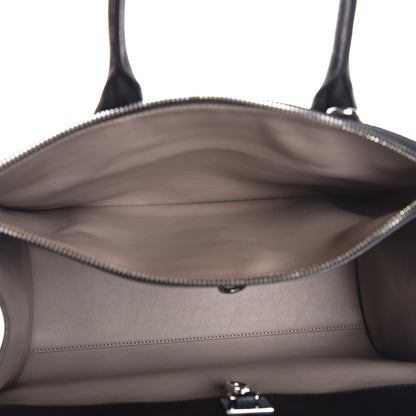 Louis Vuitton Taurillon City Steamer MM Black Galet 8 of 10