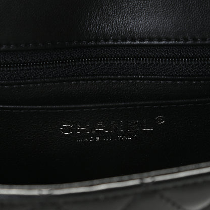 Chanel Lambskin Quilted Mini Rectangular Flap Black 5 of 7