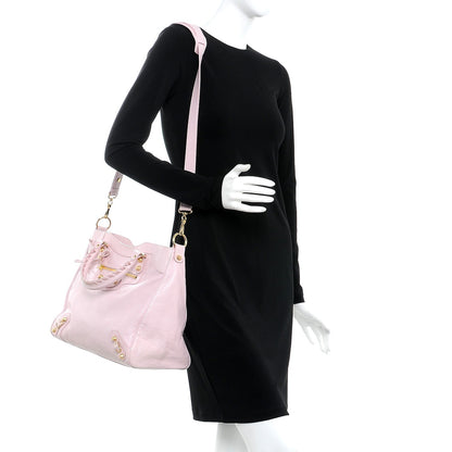Balenciaga Agneau Giant 12 Gold Hardware Velo Rose Poudre Rose Petunia 2 of 8