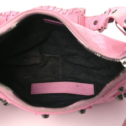 Balenciaga Agneau Arena Le Cagole Shoulder Bag XS Candy Pink 6 of 18
