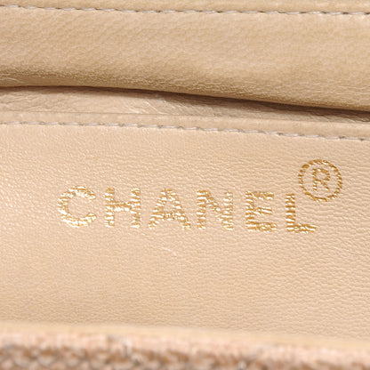 Chanel Woven Raffia Jumbo Flap Beige 8 of 9