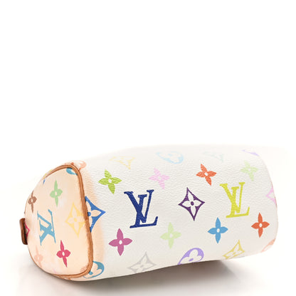 Louis Vuitton Monogram Multicolor Mini Sac HL Speedy White 3 of 8