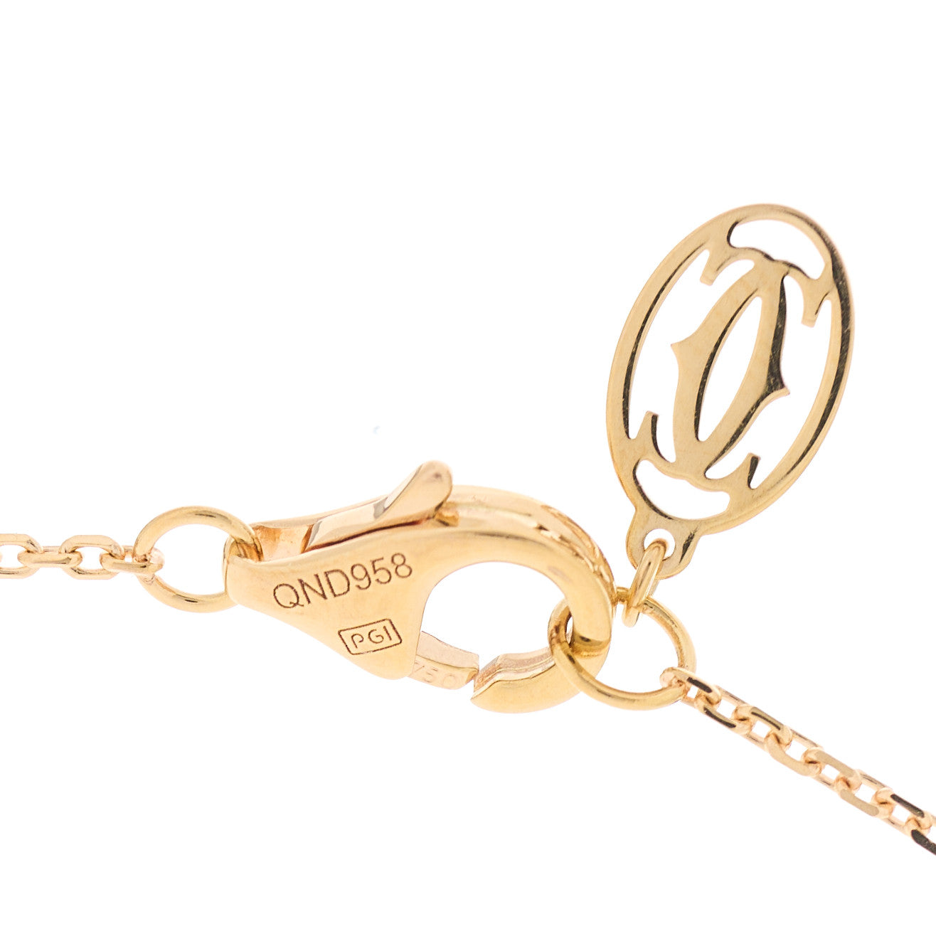 Cartier 18K Pink Gold Diamond XS D'Amour Pendant Necklace 6 of 6