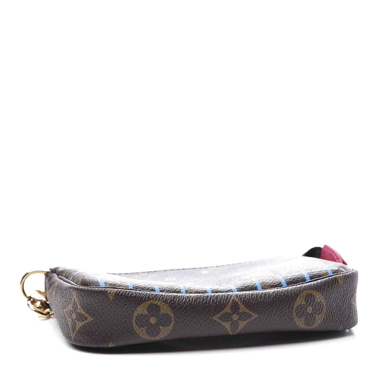 Louis Vuitton Monogram 2020 Christmas Animation Roller Coaster Mini Pochette Accessories Pivoine 3 of 9