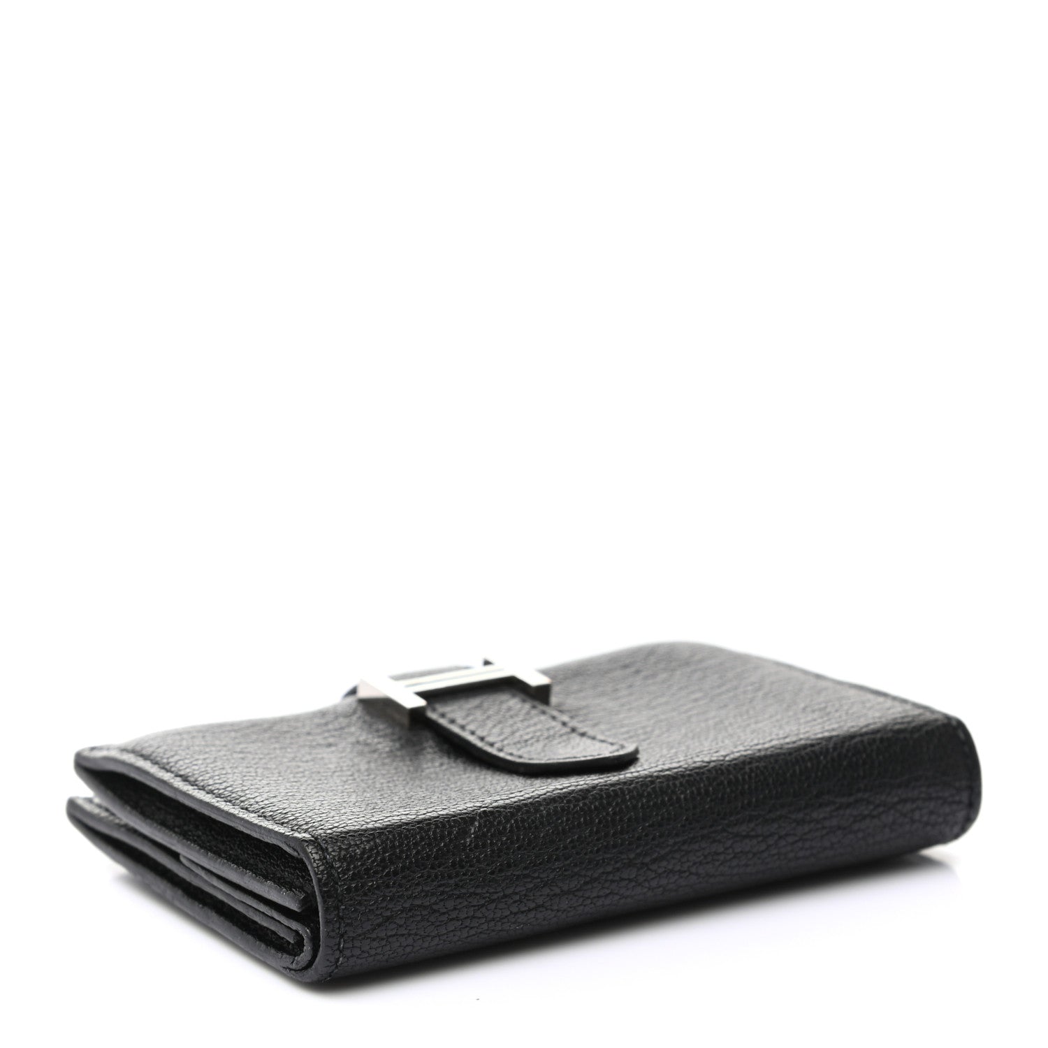 Hermes Chevre Mysore Mini Bearn Wallet Black 4 of 8