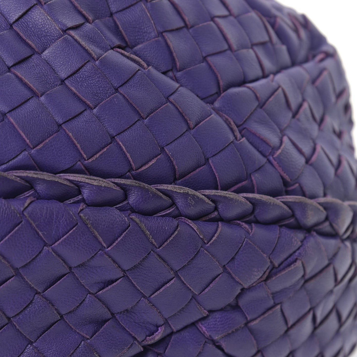 Nappa Intrecciato Large Belly Veneta Hobo Anemone
