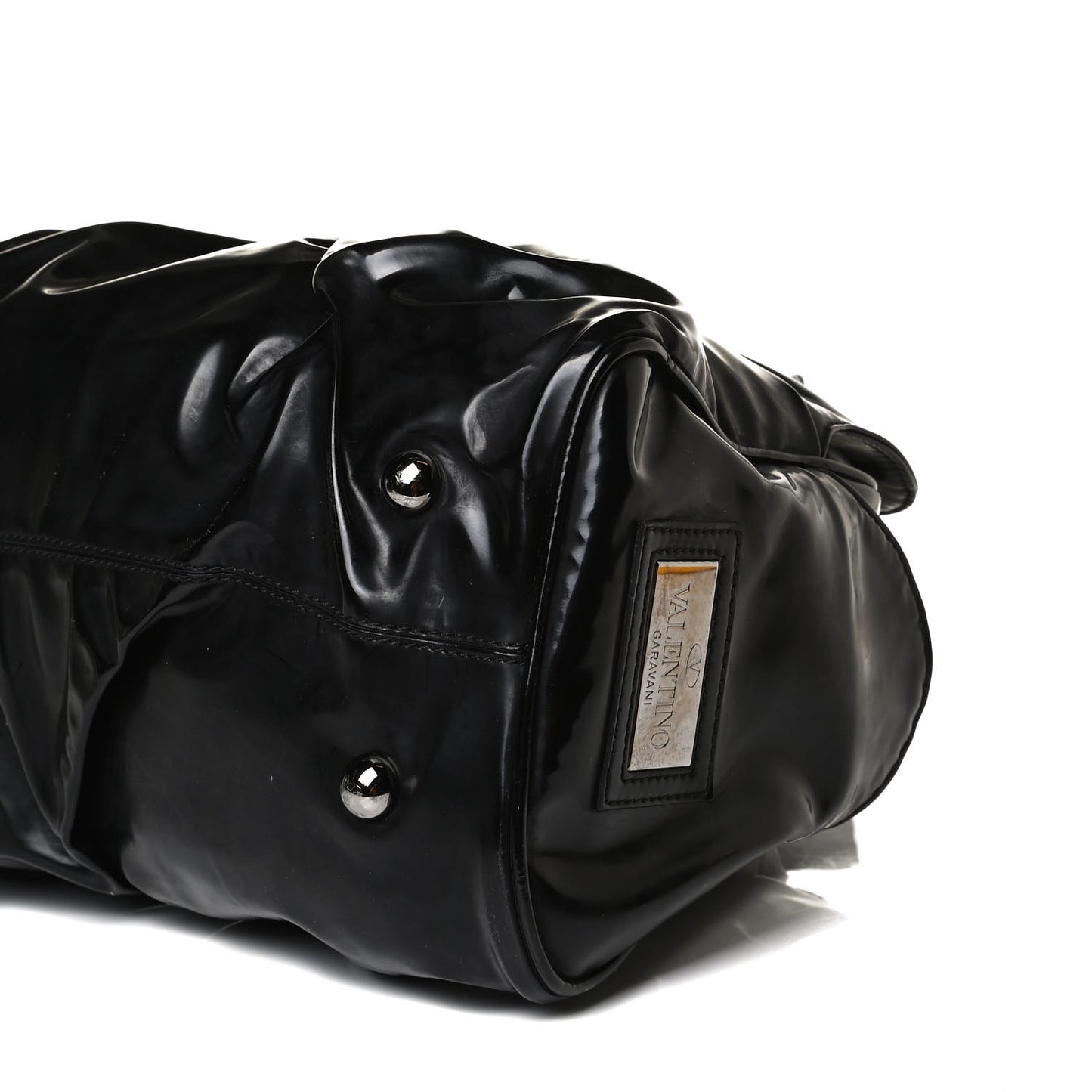Patent Bow Hobo Black