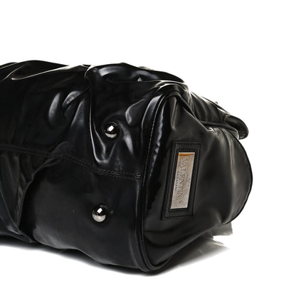Valentino Garavani Patent Bow Hobo Black 9 of 18