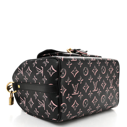 Louis Vuitton Monogram Fall for You Speedy Bandouliere 25 Black 4 of 9