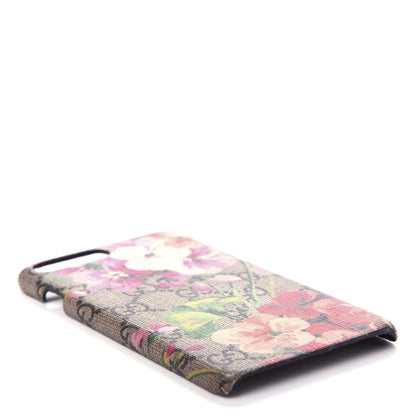 Gucci GG Supreme Monogram Blooms iPhone 8 Plus Case Beige Multicolor Dry Rose 4 of 10